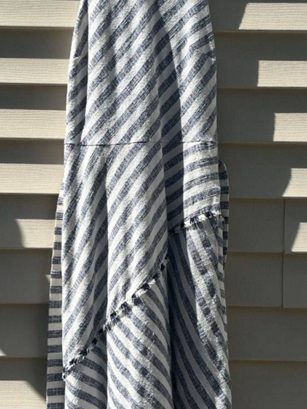 Tweed Stripe Asymmetrical
